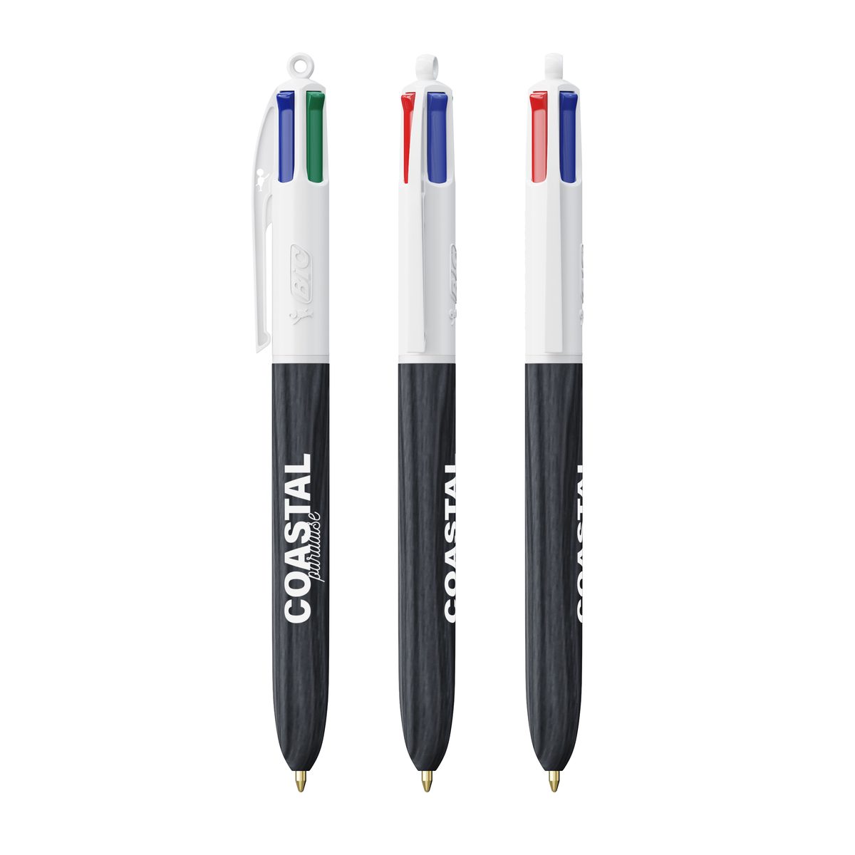 BIC 4 Couleurs aspect bois personnalisé - vue 2