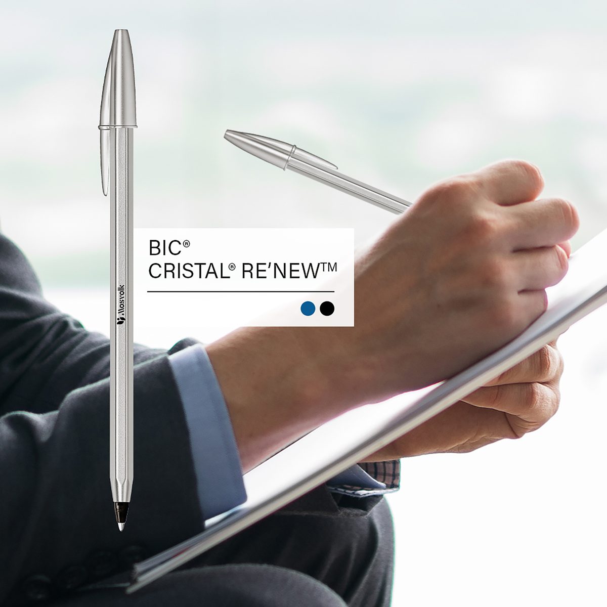 BIC Cristal Re New personnalisé - vue 2