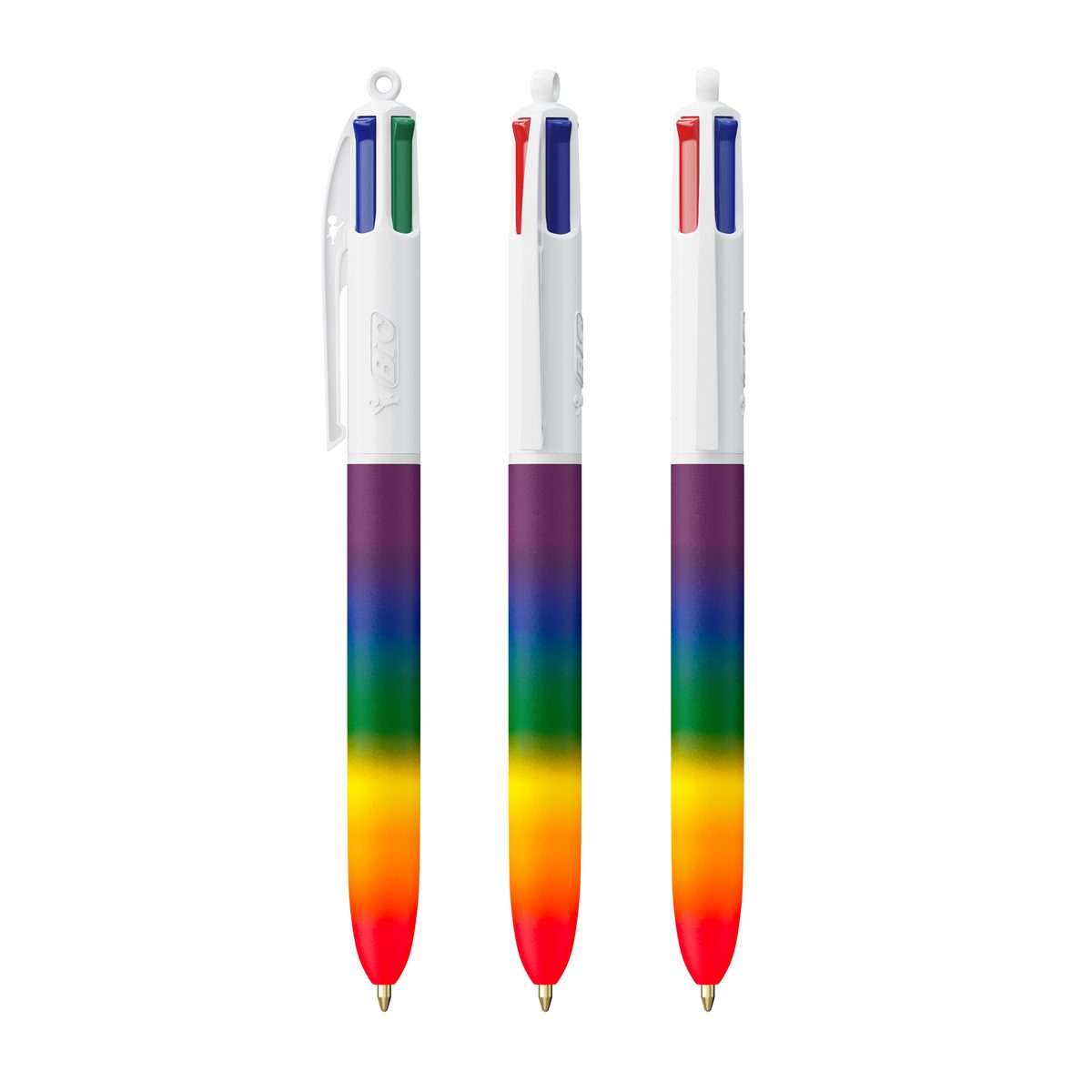 BIC 4 Couleurs Rainbow Decor avec cordon personnalisé - vue 2