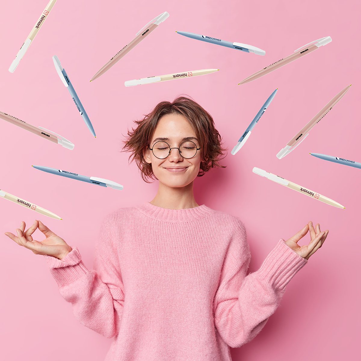 BIC Media Clic biosource Ecolutions bille personnalisé - vue 2